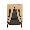Rolltop laptop rucksack 600D, khaki