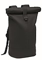Rolltop washed canvas backpack