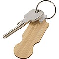 Ronan bamboo trolley keychain, natural