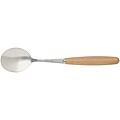 Root 5-piece stainless steel and beech wood cutlery set, natural
