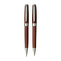 Rosewood pen set. Brown