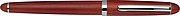 Rosewood pen set in stylish case., brown