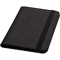 Ross GRS RPET RFID passport holder, heather charcoal