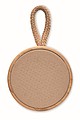 Round bamboo wireless speaker