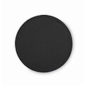 Round coaster in PU, black