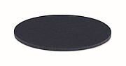 Round coaster in RPET felt