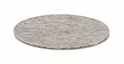 Round coaster in RPET felt
