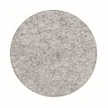 Round coaster in RPET felt