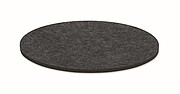Round coaster in RPET felt
