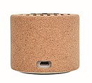 Round cork wireless speaker