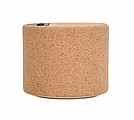 Round cork wireless speaker