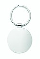 Round key ring metal bamboo