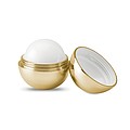 Round lip balm UV finish