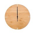 Round shape bamboo wall clock MO6792-40