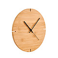 Round shape bamboo wall clock MO6792-40