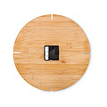 Round shape bamboo wall clock MO6792-40