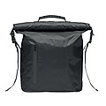 RPET 210D polyester waterproof rolltop backpack