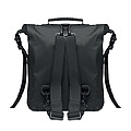 RPET 210D polyester waterproof rolltop backpack