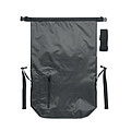 RPET 210D polyester waterproof rolltop backpack
