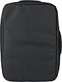 rPET (300D) polyester laptop backpack, black