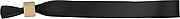 rPET (300D) wristcord, black
