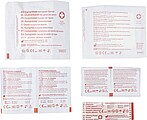 rPET (600D) polyester first aid pouch Kairo, red