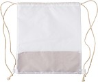 RPET and cork drawstring backpack
