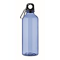 RPET bottle 500ml, transparent blue