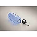 RPET bottle 500ml, transparent blue