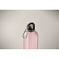 RPET bottle 500ml, transparent pink