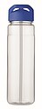 RPET bottle 650ml PP flip lid