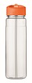 RPET bottle 650ml PP flip lid