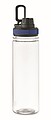 RPET bottle 750 ml, blue