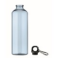 RPET bottle 750ml, transparent light blue