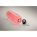 RPET bottle 750ml, transparent red