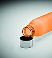 RPET bottle with S/S cap 600ml