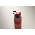 RPET drinking bottle 700ml, burgundy