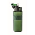 RPET drinking bottle 700ml, dark green