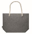 RPET felt beach bag, grey