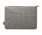 RPET felt zipped laptop bag