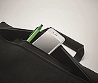 RPET felt zippered laptop bag