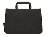 RPET felt zippered laptop bag