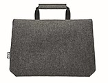 RPET felt zippered laptop bag