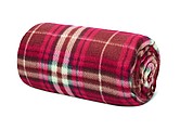 RPET fleece travel blanket