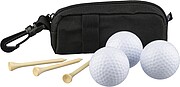 rPET golf set Aruna, black