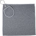 rPET golf towel, black