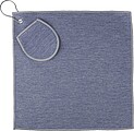 rPET golf towel, cobalt blue