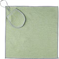 rPET golf towel, light green
