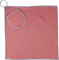 rPET golf towel, red