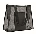 RPET mesh shopping bag, black